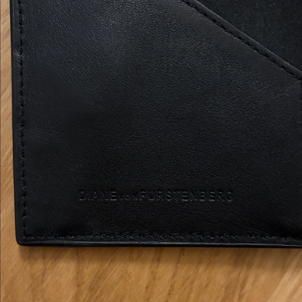 DVF Leather Calf Hair Passport Holder - Picture 3 of 4